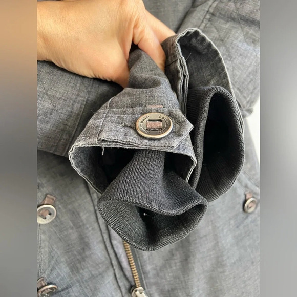 Community Aritzia down parka with faux fur  hoodie Sz S - Picture 7 of 17